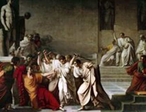How “We” Can Alter Love’s Fate A reminder of Julius Caesar and the Ides of March.