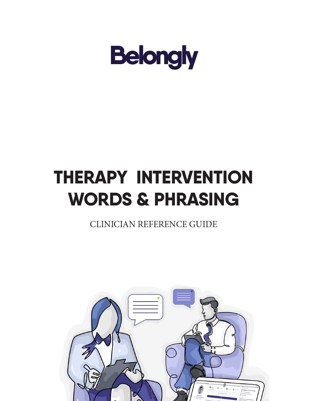 Therapy Intervention Words & Phrasing