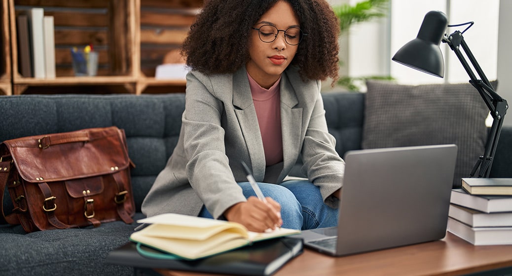 Therapist With Laptop