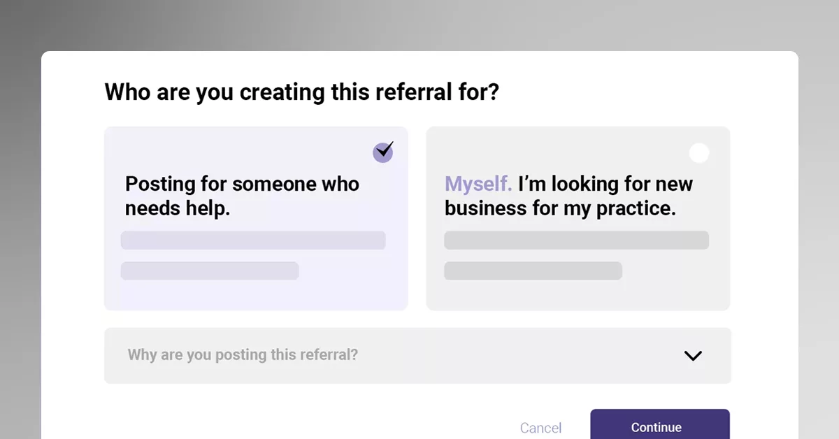 Easily Create Referrals